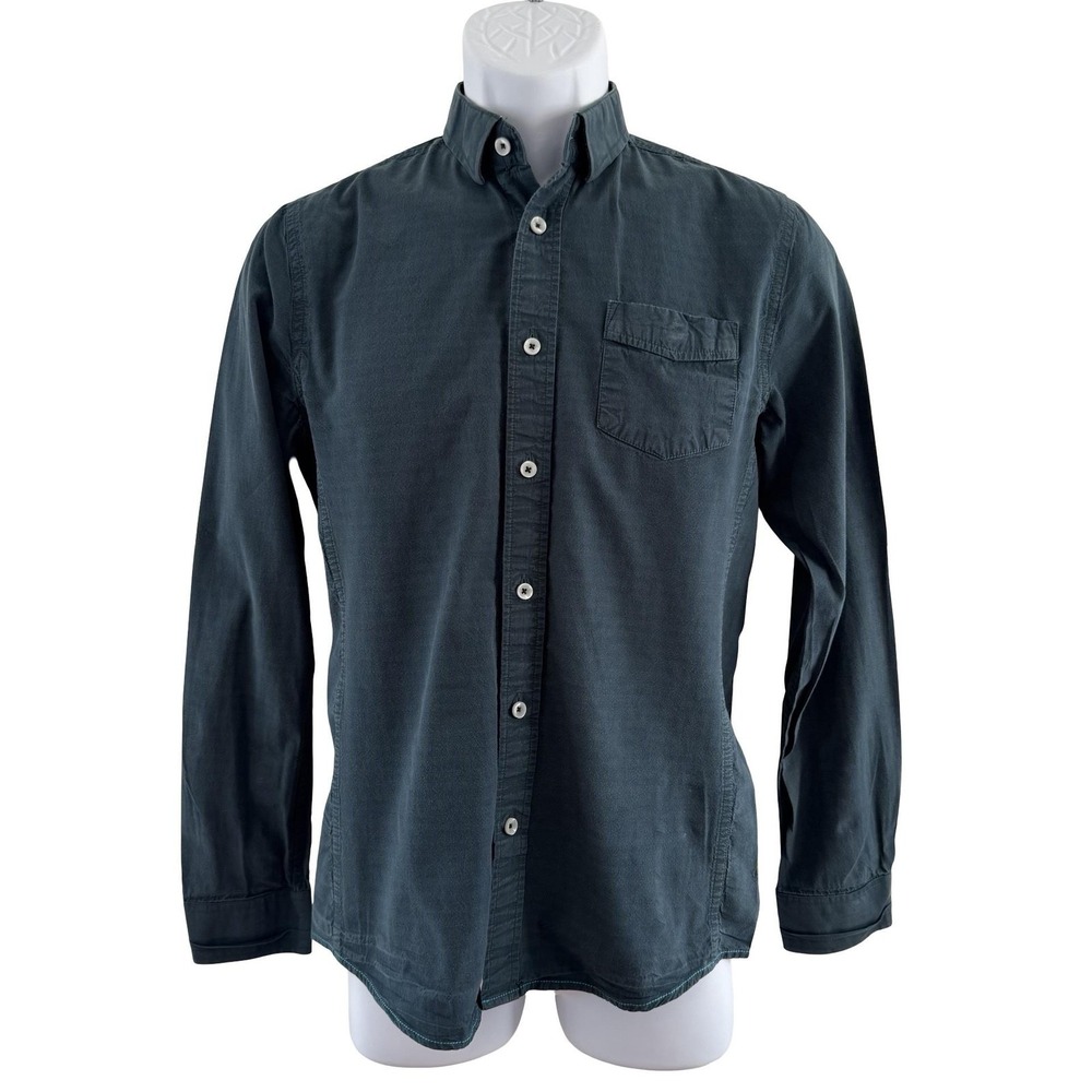 Descendant Of Thieves Shirt Mens Small Green Cotton Button Down Limited Edition